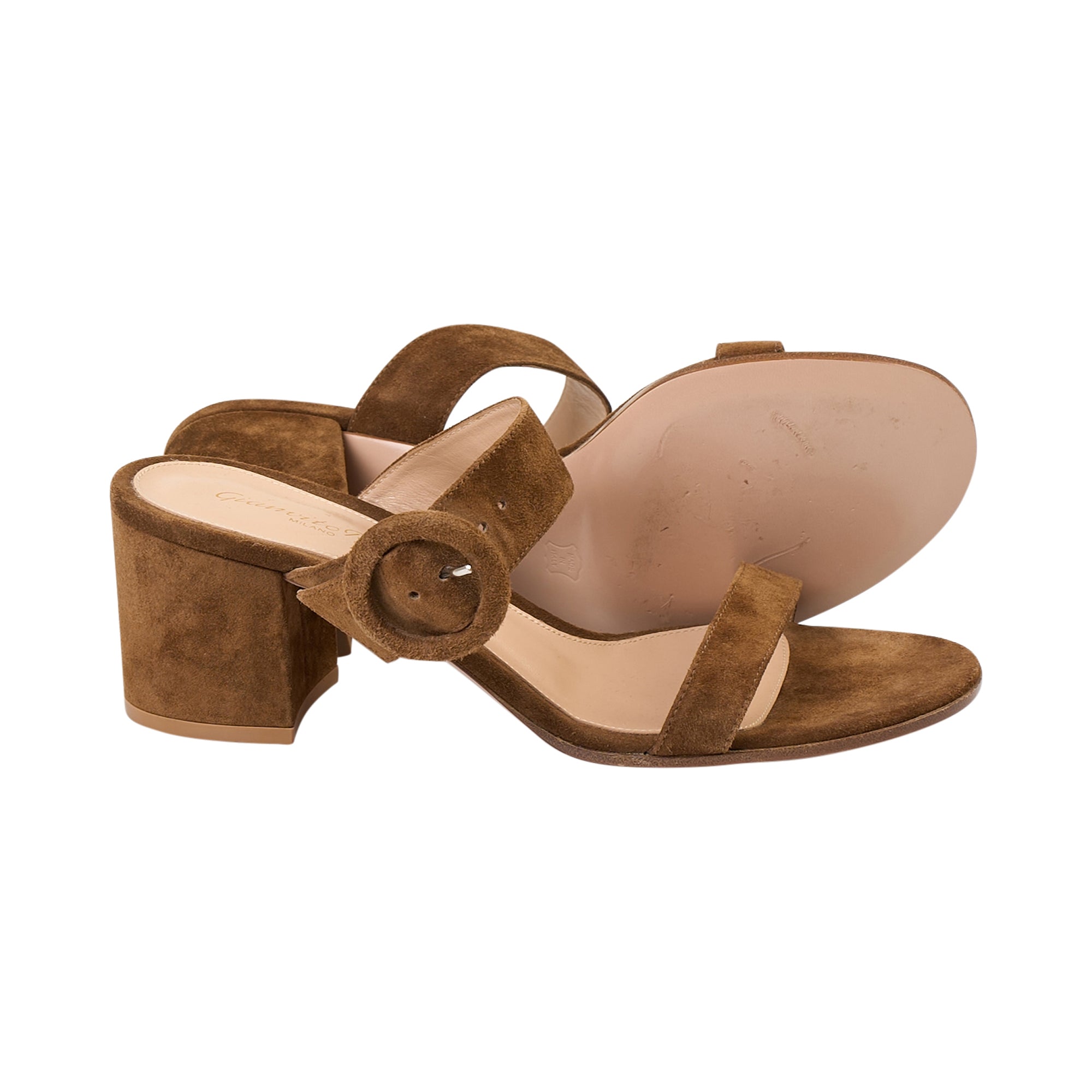 Gianvito Rossi Brown Sandals