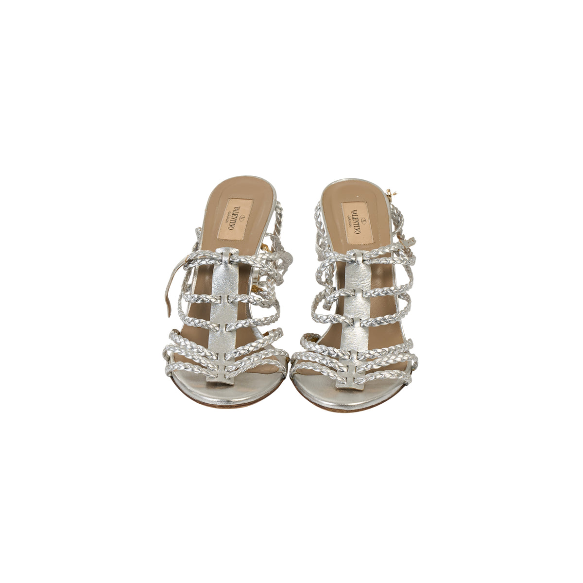 Valentino Silver Sandals