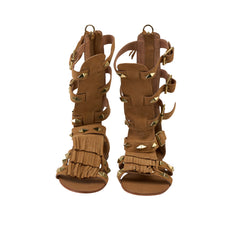 Ash Brown Gladiator Sandals