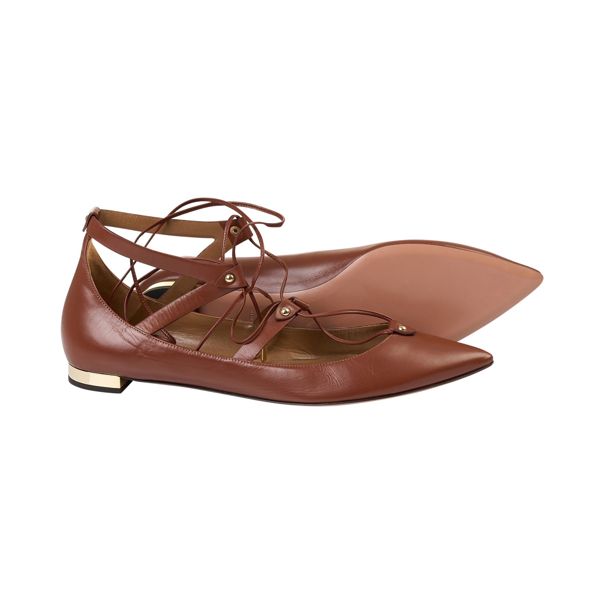 Aquazzura Brown Sandals