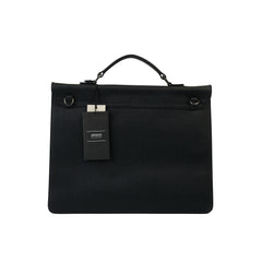 Armani Mens Black Brief Case