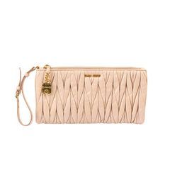 Miu Miu light pink clutch