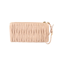 Miu Miu light pink clutch