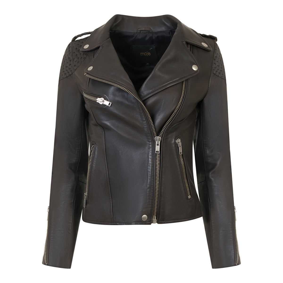 Maje Leather Jacket