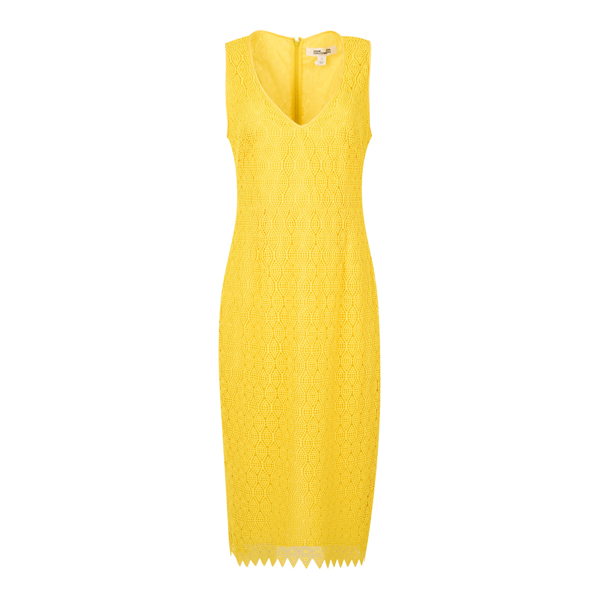 Diane Von Furstenberg Yellow dress