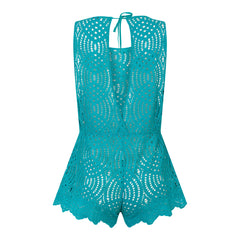 Paolita Turquoise Romper