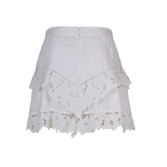 Isabel Marant White Mini Skirt