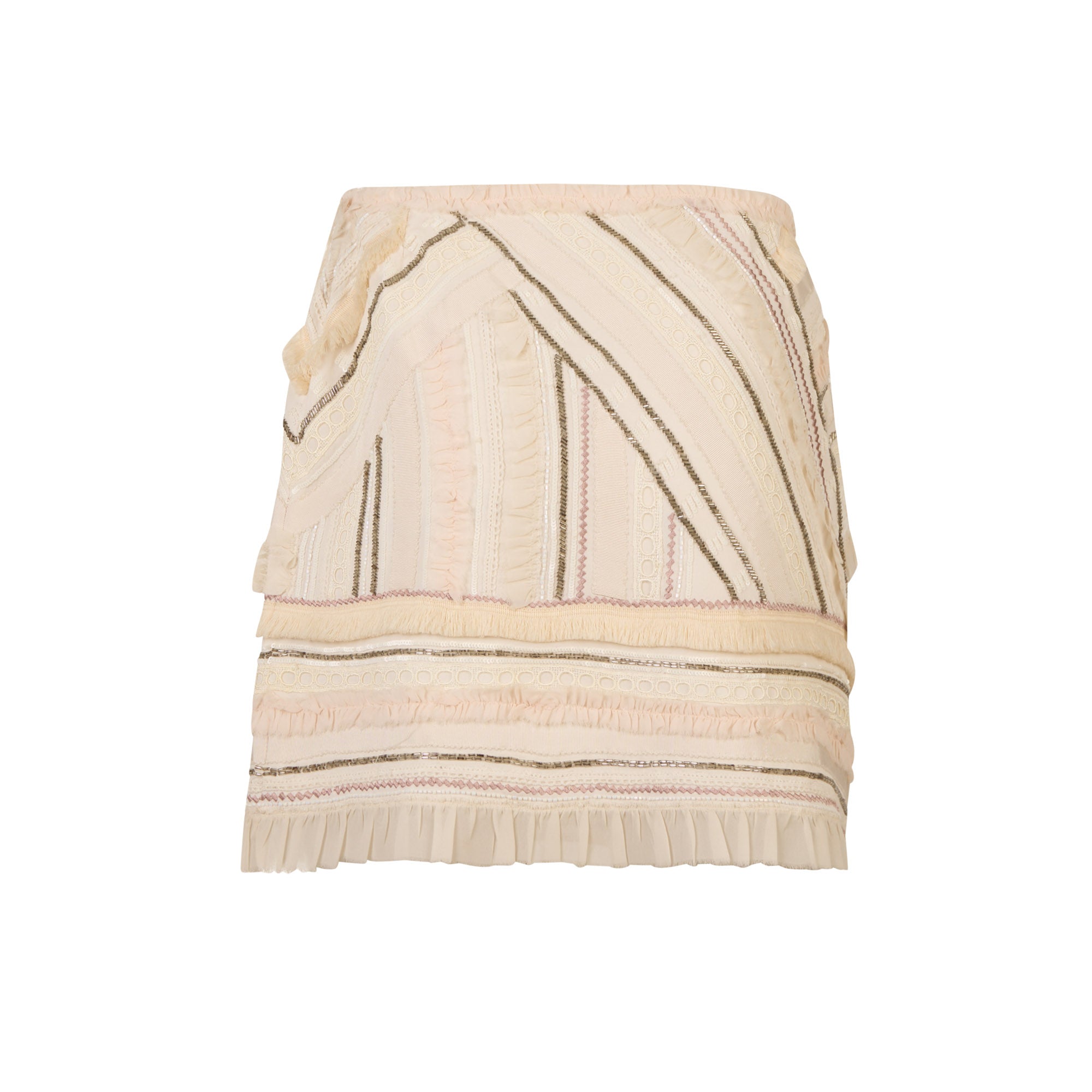 Ralph Lauren embroider mini skirt