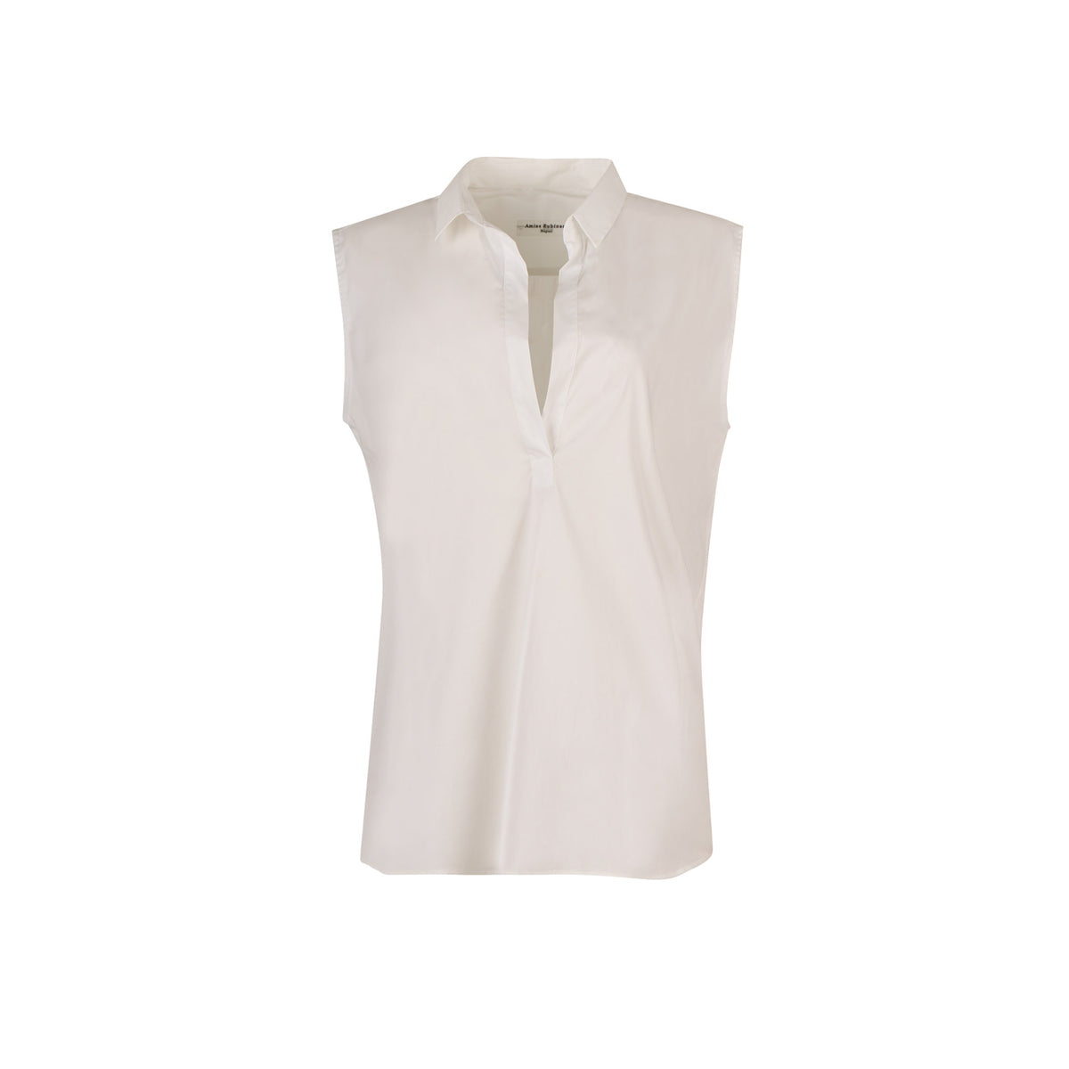 Amina Rubinacci sleeves white blouse