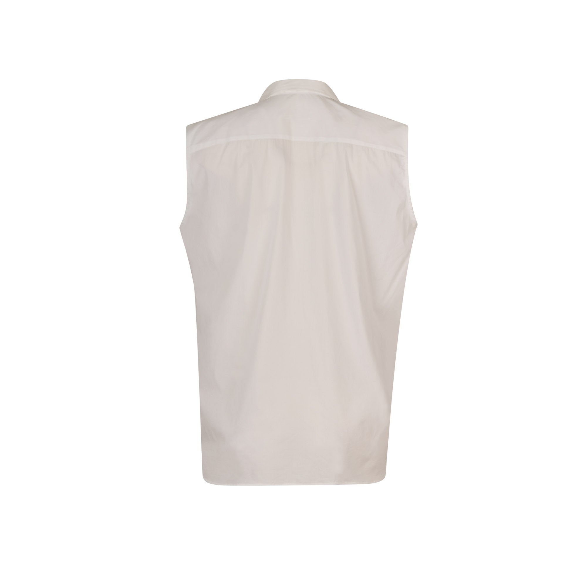 Amina Rubinacci sleeves white blouse