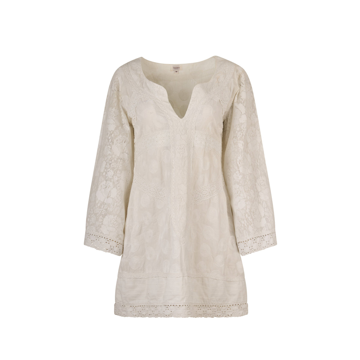 Tashia white lace dress