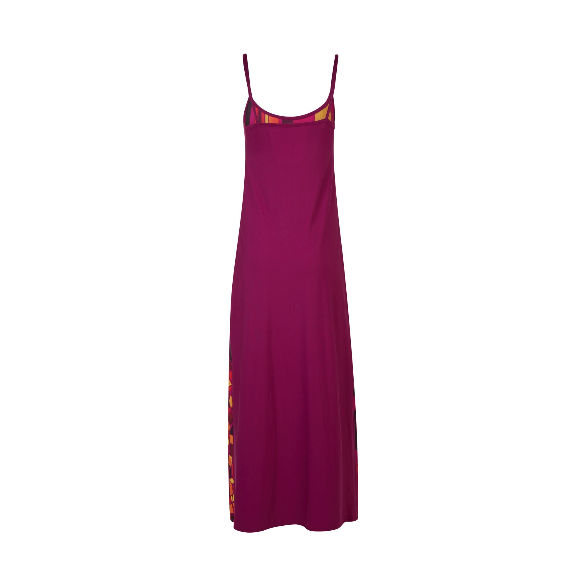 Amaris Bordeaux Long Dress